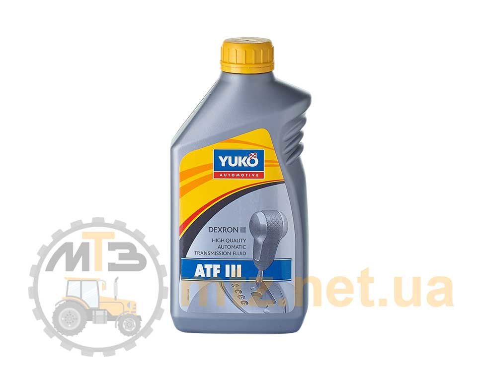 Трансмиссионное масло Yuko (Yukoil) ATF III (1 л)