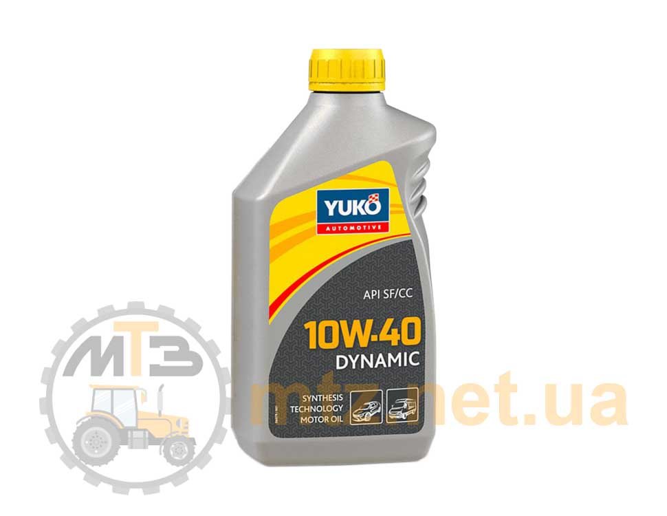 Моторное масло Yuko (Yukoil) Dynamic 10W-40, SF/CC (1 л)
