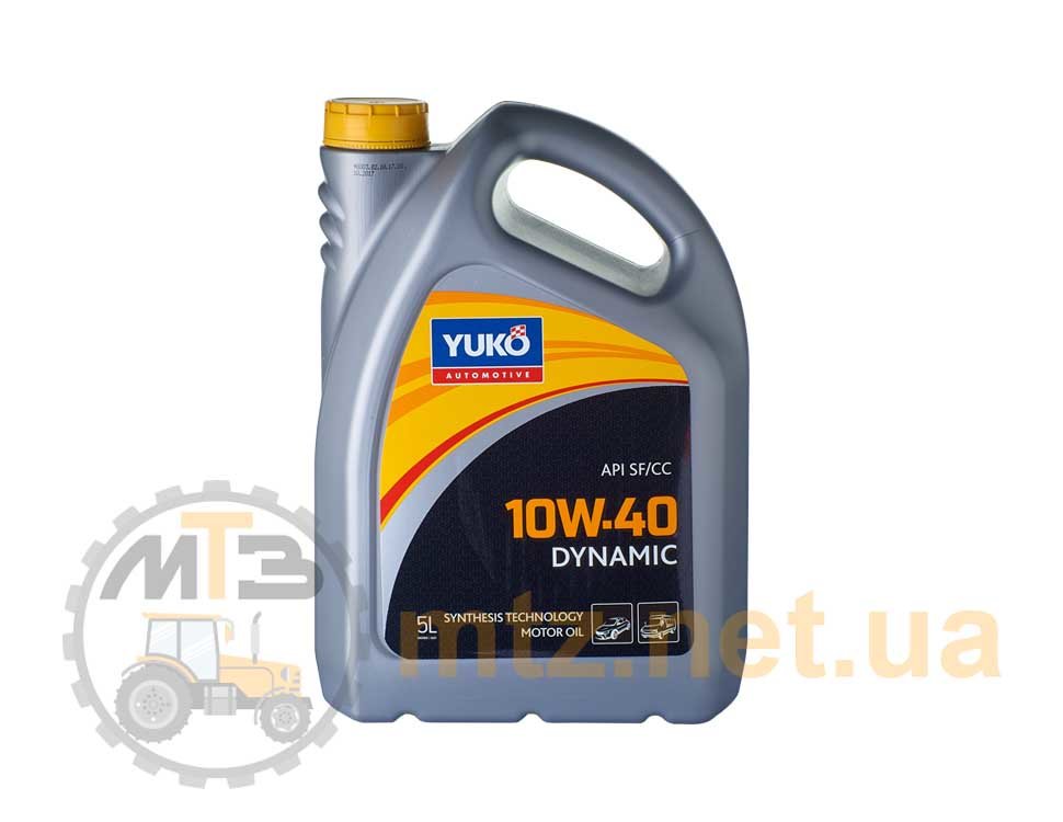 Моторное масло Yuko (Yukoil) Dynamic 10W-40, SF/CC (5 л)