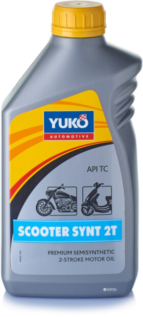 Масло для мототехники Yuko (Yukoil) Scooter Synt 2T (1 л)